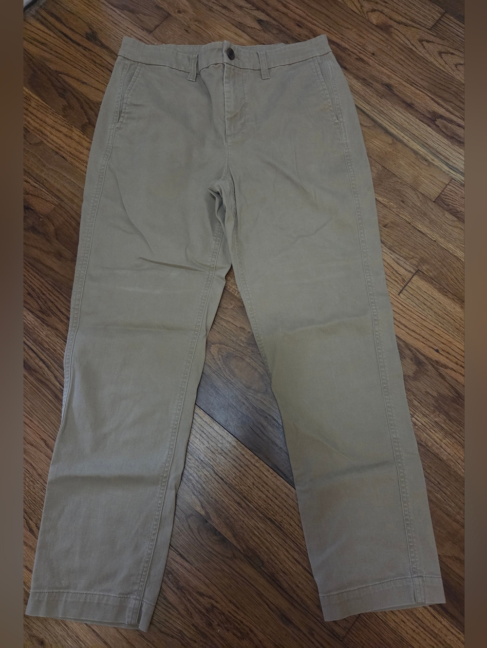 Jcrew High-rise Girlfriend Chinos Tan Size 6